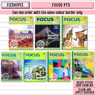 BUKU FOCUS PT3 Bahasa Melayu English Mathematics Science Geografi