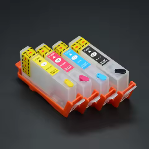 Refill Ink Cartridge with Chip for HP Photosmart 5510/5514/5515/5520/5522/5524/5525/6510/6520/6525/7