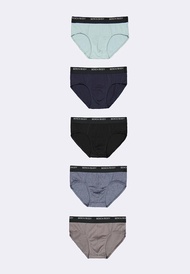 BENCH- TUB0502 Mens 5-in-1 Pack Hipster Brief