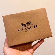 COACH 皮夾包裝 附保證卡