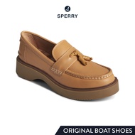 SPERRY BAYSIDE LOAFER LEATHER รองเท้าโลฟเฟอร์ ผู้หญิง สีน้ำตาล ( FLT - STS89220 )