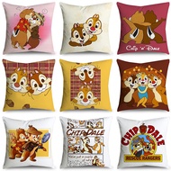 Chip 'n' Dale Private Pluto Print Polyester Cushion cover 40x40cm 45x45cm Sofa Decor Pillow Cover