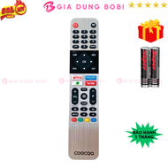 Remote điều khiển tivi COOCAA Mẫu 01 điều khiển TV COOCAA - Tặng kèm pin - Gia Dụng Bo Bi