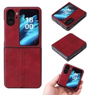 Leather Case For OPPO Find N3 N2 Flip N2Flip N3Flip Casing Phone Cover Anti Drop Shockproof Camera P