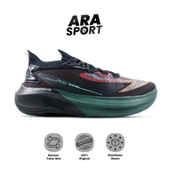 MERAH ORIGINAL KISHI RUN FLOW 910 RUNNING SHOES - BLACK/ORANGE/RED