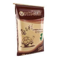 INCH-GOLD อาหารเต่าบก ไฟเบอร์สูง ถุงใหญ่2.5kg สำหรับเต่าบกขนาดใหญ่  มีสารอาหารครบถ้วน ถุงซิปล็อคง่าย