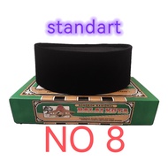 PLAIN BLACK PECI CITYBALAI NUMBER 8 - BLACK PECI CITYBALAI NUMBER 8 - PECI NUMBER 8 - SONGKOK NUMBER