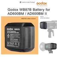Godox WB87A / WB26A / WB400P Lithium Battery (for USE  AD600BM OR AD600B /AD600Pro /AD400Pro )