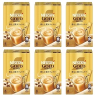 Nescafe Gold Blend Stick Coffee 8 packs x 6 boxes 【Cafe au lait】【Latte】