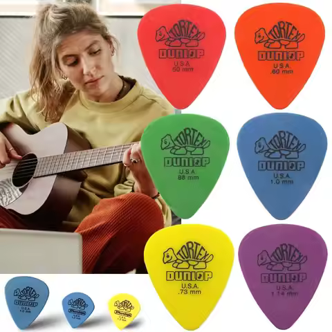 10Pcs New Anti-slip Style 0.5mm/0.6mm/0.73mm/0.88mm/1.0mm/1.14mm Music Picks Guitar Picks Triangle P