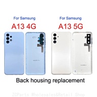 Rear Cover For Samsung A13 4G A135/A13 5G A136 Back Battery Cover Housing Frame