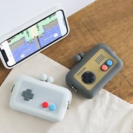 DO-MO 矽膠口金卡夾包/遊戲機(兩色)