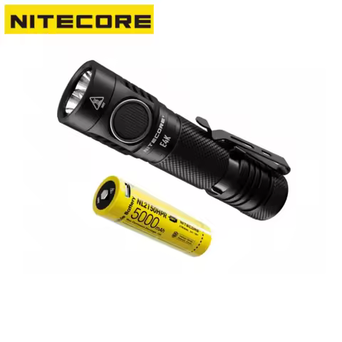 NITECORE E4K 4400 LM EDC Flashlights W/ 5000mAh USB-C Rechargeable Battery Torch