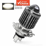 Bholam H4 Laser Hi/Lo LED Lampu Motor & Kereta Universal Soket H4 untuk Motosikal & Kereta
