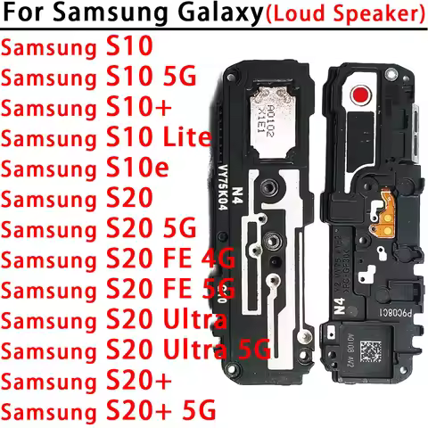 Loudspeaker For Samsung Galaxy S10 Lite S10E S10+ S20 S20+ FE Ultra Plus 4G 5G Loud Speaker Buzzer R