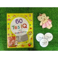60 IQ Tests for Smart Children HERRY PRASETYO Children's Books Children's activity books