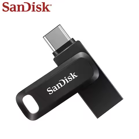 SanDisk Ultra Dual OTG Pen Drive USB 3.2 Type-C Flash Drive 64GB 128GB 256GB 512GB Up to 400Mb/s Mem