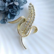 【美國西洋古董飾品】SARAH COV 1964年 Radiance 別針 胸針