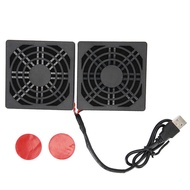 Fan Cooling Led Lamp 5V USB Power Cooling Dual Fan Router Heat Dissipation Cooler for ASUS RT-AC68U AC86U EX6200 Tengda AC15