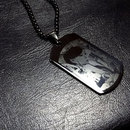 Q1款-御匠刻飾-客製相片雕刻-白鋼項鍊