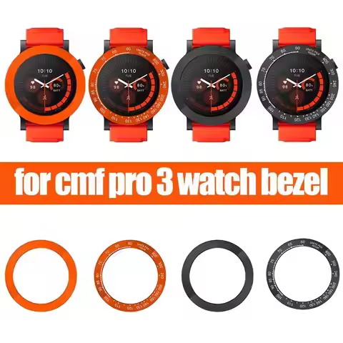 Watch Bezel For The CMF Pro 3 Smartwatch Protector Hard Bumper Protective Cover For CMF Watch 3 Pro 