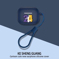 For Bowers & Wilkins PI8 Case Cute Lanyard Pendant Bowers & Wilkins PI6 Silicone Soft Case Cartoon B