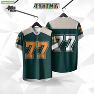 June Rain-[Free Custom] 2025 Summer Design Number 77 Dry t shirt Unisex American style Casual Nfl Je