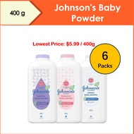 【Value Pack】 Johnson's Baby Powder Johnson Cornstarch Baby Powder 400g