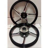 🔆 RS150 / RSX FG511 SPORT RIM ( BLACK ) ENKEI 1.6/1.6-17 RS FG 511 SIAP BEARING & BUSH RSX CNC