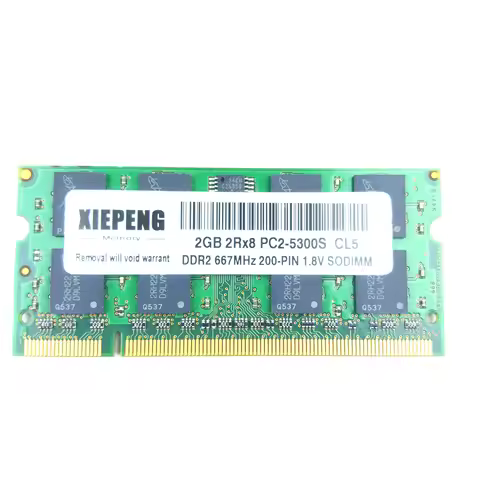Laptop 2GB 2Rx8 PC2-5300S 667MHz DDR2 RAM 4GB DDR2 800MHz PC2 6400S 1GB Notebook Memory Support DDR2