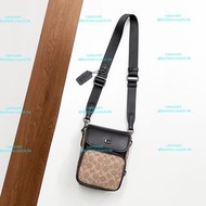 COACH 手袋 銀包 背囊 禮物 【新品】COACH蔻馳CH710 CH688男士經典標志LEE斜挎包牛01