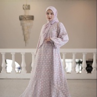 Dress Muslim Mandjha Ivan Gunawan - Flower Up Dress | Abaya gamis