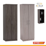 Jo ELLE - Moher 2 Door Wardrobe with Shelf / Storage Cabinet / File / Shoe Cabinet [Free Shipping to
