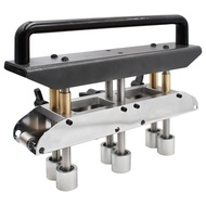 ♟Roofing Metal Bender 3 Station Edge Roller Bender Roofing Sheet Metal Bending Tool for 0‑90 Deg F-