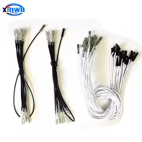 2.8mm Female Terminal Gnd Cable Dupont Connector Arcade Game Board Raspberry Pi Pico RP2024 Hitbox C