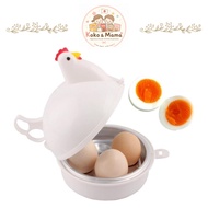 Boiled Egg Maker, Boiled Egg Device, Boiled Eggs, Microwave Boiled Egg Device, Steamer, 1 unit, Maxi