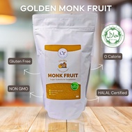 cyonlinesupply GOLDEN MONK FRUIT SWEETENER 1KG | KETO | ERYTHRITOL GOLDEN MONK FRUIT BLEND
