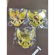 Pin Garuda Kuningan 3cm | Lambang Garuda Indonesia | Bros Garuda RI