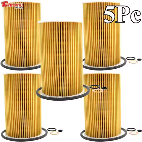 5Pc Oil Filter For BMW E30 318i 1987 1988 1989 1990 1991 1.8L E36 316i 1993 1994 1995 1996 1997 1998