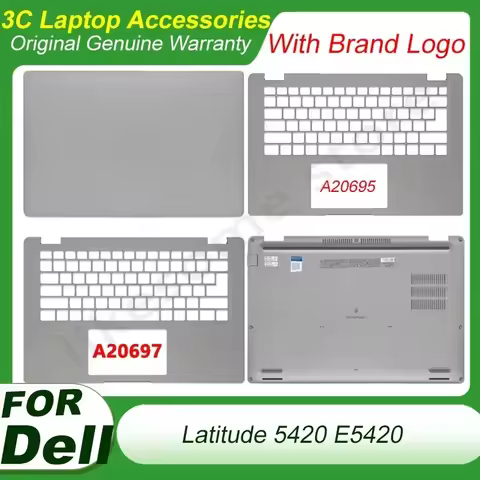 New Replace Case for Dell Latitude 5420 E5420 Laptop LCD Back Cover Palmrest Top Housing Bottom Base