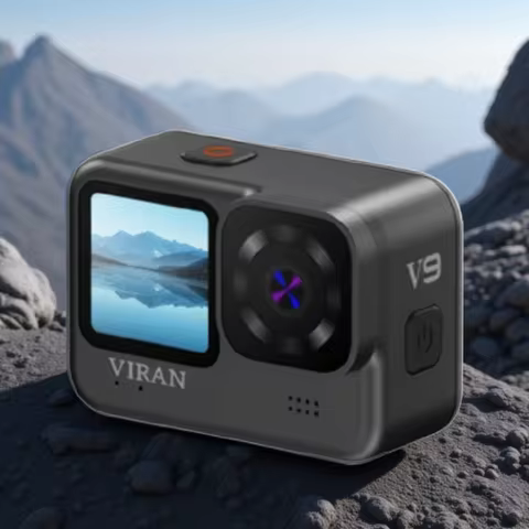 Sport Camera Pro Drive Recorder V9 Action Camera 5K 30fps 4K60FPS WiFi Anti-shake Go With Remote Con