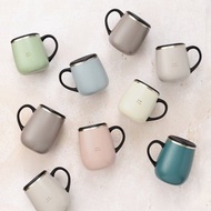 日本BRUNO 不銹鋼附蓋馬克杯/保溫/保冷460ML(三色)