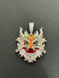 KING OF BLING 中華小神龍夜光吊墜 嘻哈潮流飾品