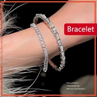 Snake-shaped snake bone bracelet diamond bracelet zircon bracelet