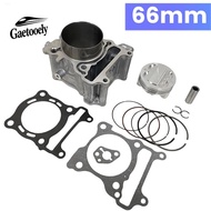 For PCX160 Click160 VARIO160 SH150 160CC Motorcycle Engine Parts 66mm Cylinder Piston Kit