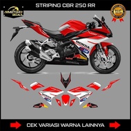 Striping CBR 250 RR OLD CUSTOM DUCATI / DECAL HONDA CBR250RR 2016 2017 2018 2019 2020 2021 2022 / CB