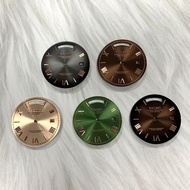 31mm Watch Dial Green Luminous Bar Index Dial Watch Accessories for 8285 Movement