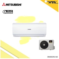 Mitsubishi 1.0hp R32 Non-inverter  Wall Type AirCond (SRK09CXP2-W4 / SRK12CXP2-W4 / SRK24CXP2-W4)