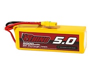 HobbyKing Rhino 5000mAh 4S 50C Lipo Pack w/XT90