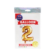 Balloon Number 2 Gold 16"